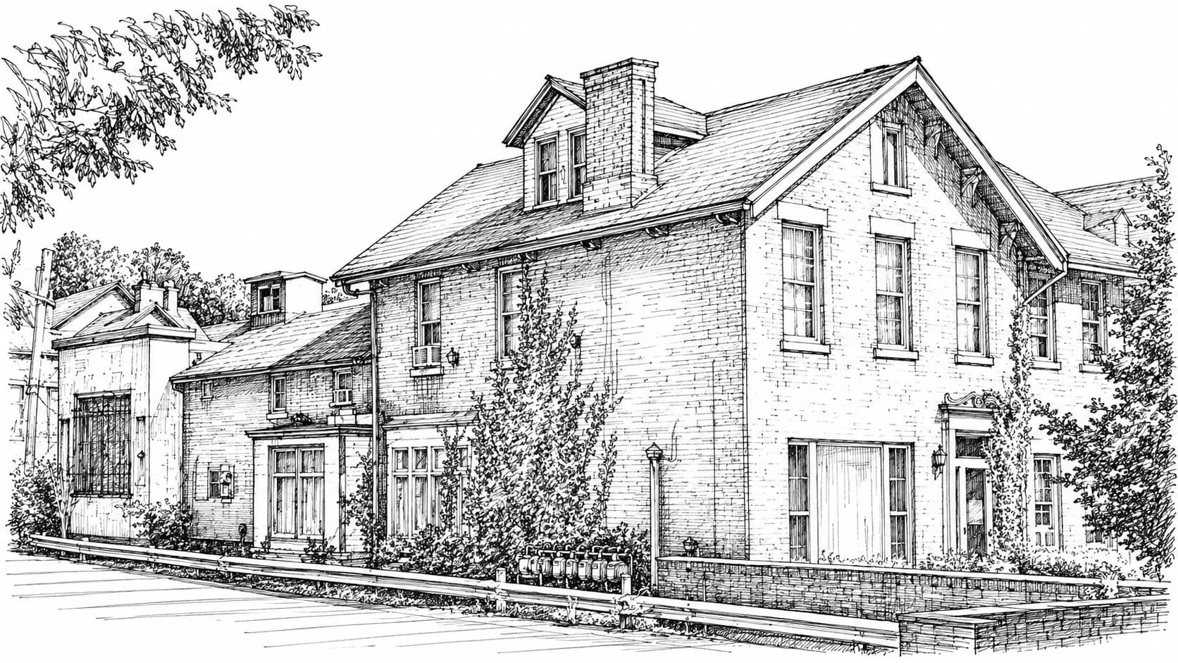 Illustration of the building at 469 Franklin